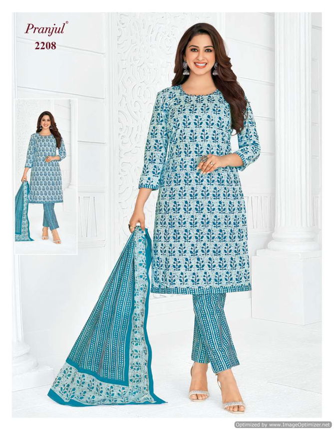 Priyanka Vol 22 By Pranjul Printed Cotton Dress Material Wholesale Price In Surat